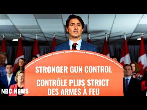 Canada Prime Minister Justin Trudeau Assault Rifle Ban