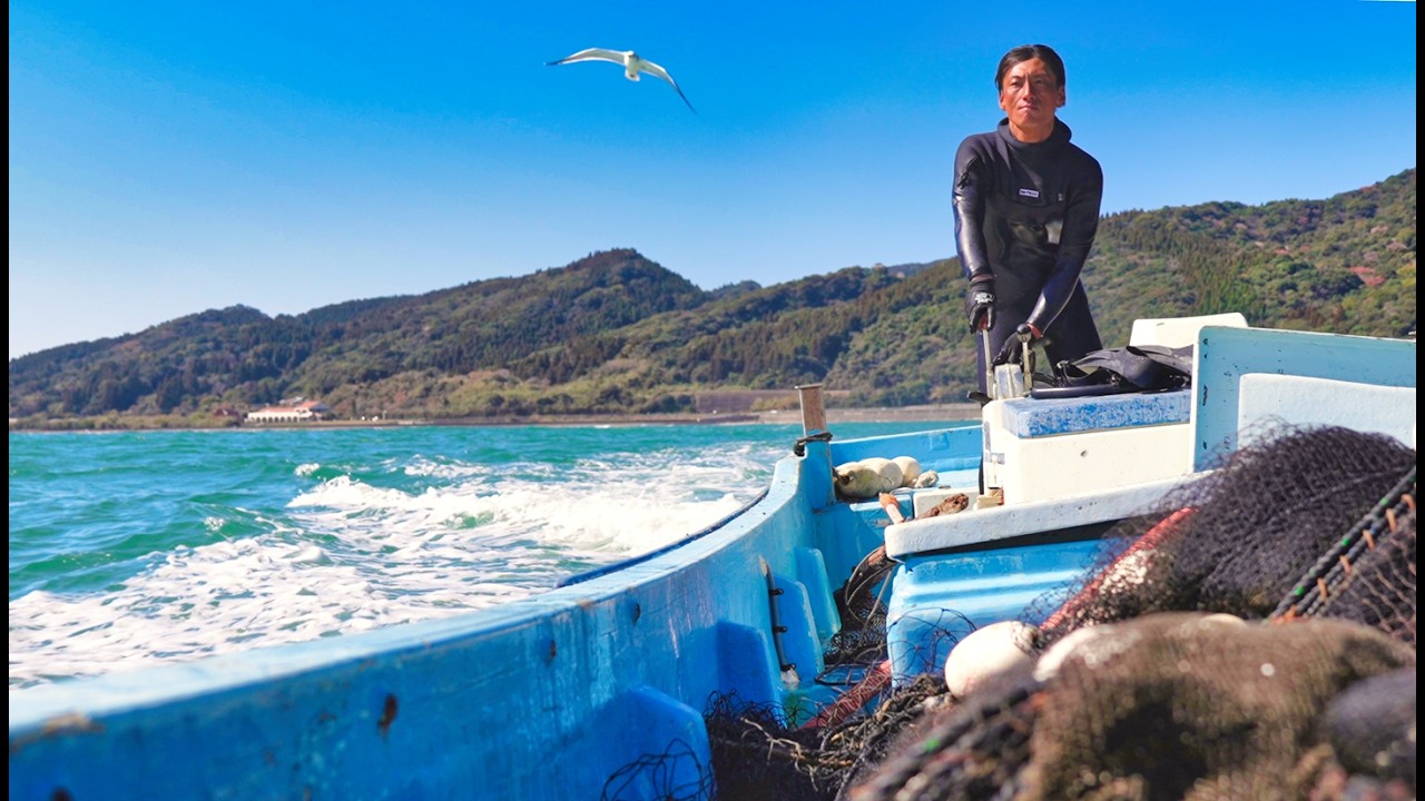 冬風と大波とアジフライ