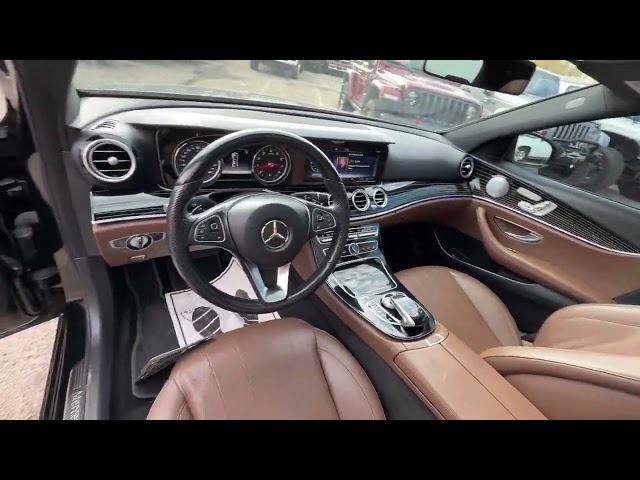 2018 MERCEDES-BENZ E-CLASS SEDAN 4-CYL, TURBO, 2.0 LITER E 300 4MATIC SEDAN 4D