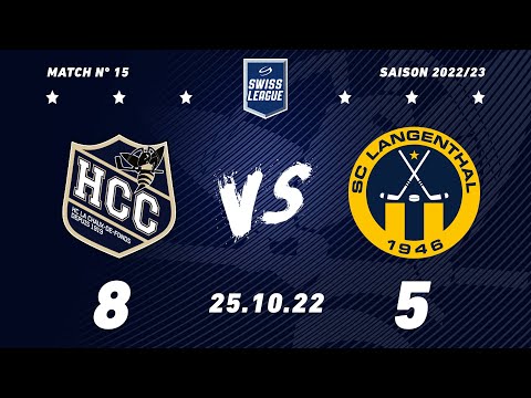 25 octobre 2022 HC La Chaux-de-Fonds – SC Langenthal (8-5)