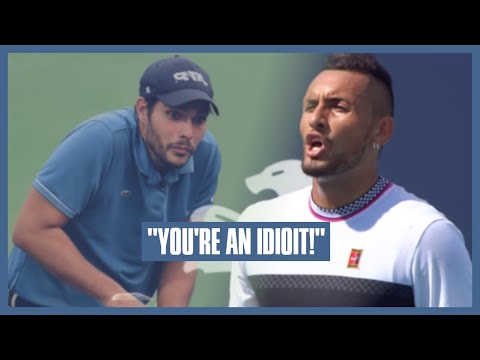 Nick Kyrgios' Intense Doubles Session | You're an Idiot!