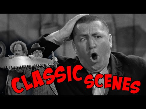 Three Stooges Classic Scene   Saw a Saw