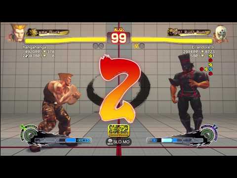 hangahanga (Guile) vs El andore Jr (El Fuerte)