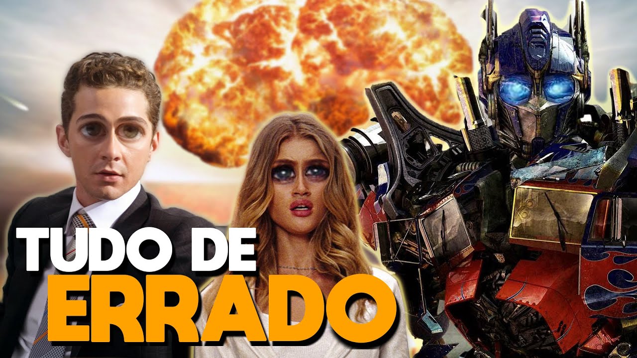 TUDO de ERRADO com TRANSFORMERS: O LADO OCULTO DA LUA