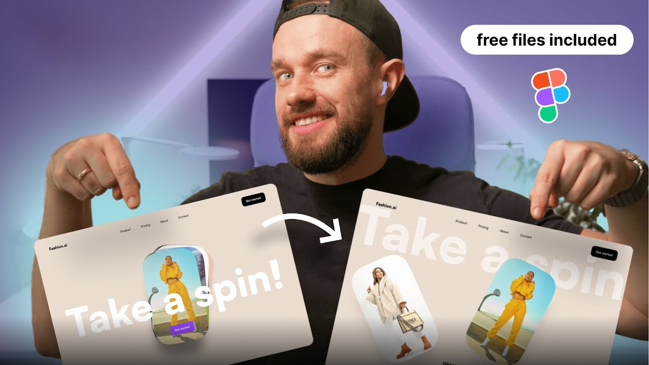 Spinning Carousel Animation in Figma - Full Tutorial + Free Files! 🎁