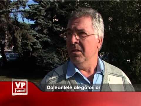 Doleanțele alegătorilor