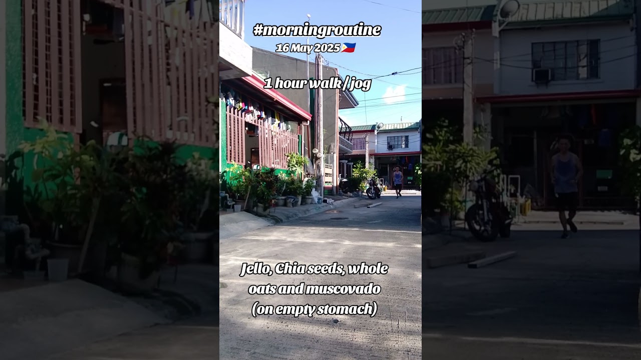 #morningroutine - 16 May 2025