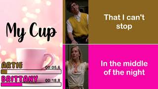 Glee - My Cup | Line Distribution + Lyrics