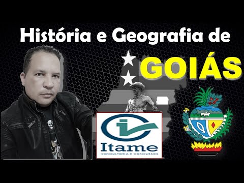 🔥20 QUESTÕES BANCA ITAME-HISTÓRIA E GEOGRAFIA DE GOIÁS/Nova Veneza,Aragarças, Santa Tereza de Goiás 