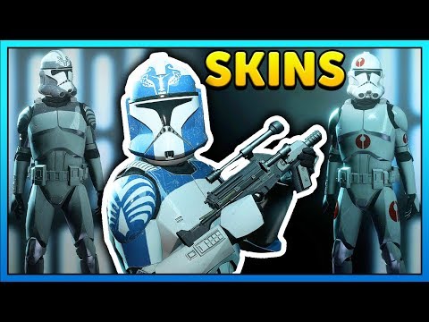NEW CLONE SKINS - Wolf Pack + 91st Clone Legions - Star Wars Battlefront 2