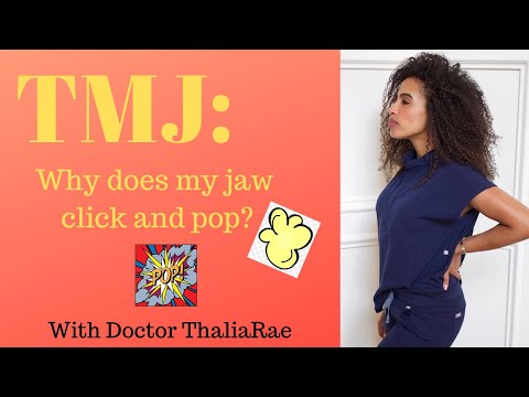 TMJ: Why does my jaw click or pop? Is something wrong?