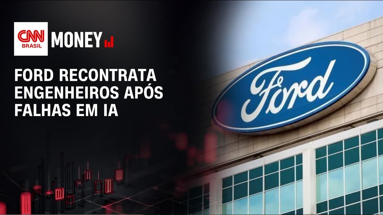 Ford recontrata engenheiros após falhas em IA | ABERTURA DE MERCADO