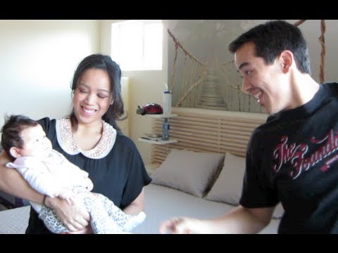 JULIANNA SITS UP! - January 11, 2013 - itsJudysLife Vlog
