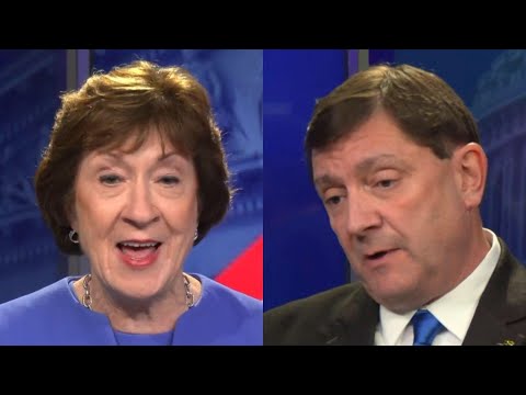 Candidates clash in Senate debates in Georgia, Iowa and Maine