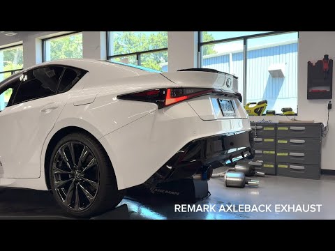 Remark 2021+ Lexus IS350 Axle Back Exhaust