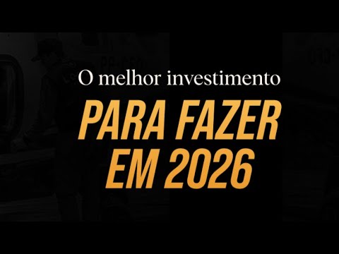 O melhor investimento para fazer em 2026 | 20/01 às 20h com Pablo Marçal ao vivo