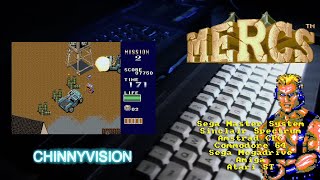 ChinnyVision - Ep 439 - MERCS - Sega Master System, Megadrive, Spectrum, C64, ST, Amiga, Amstrad CPC