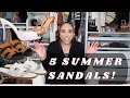 5 LUXURY SANDALS I RECOMMEND FOR SUMMER 2024 #loewe #hermes #louisvuitton