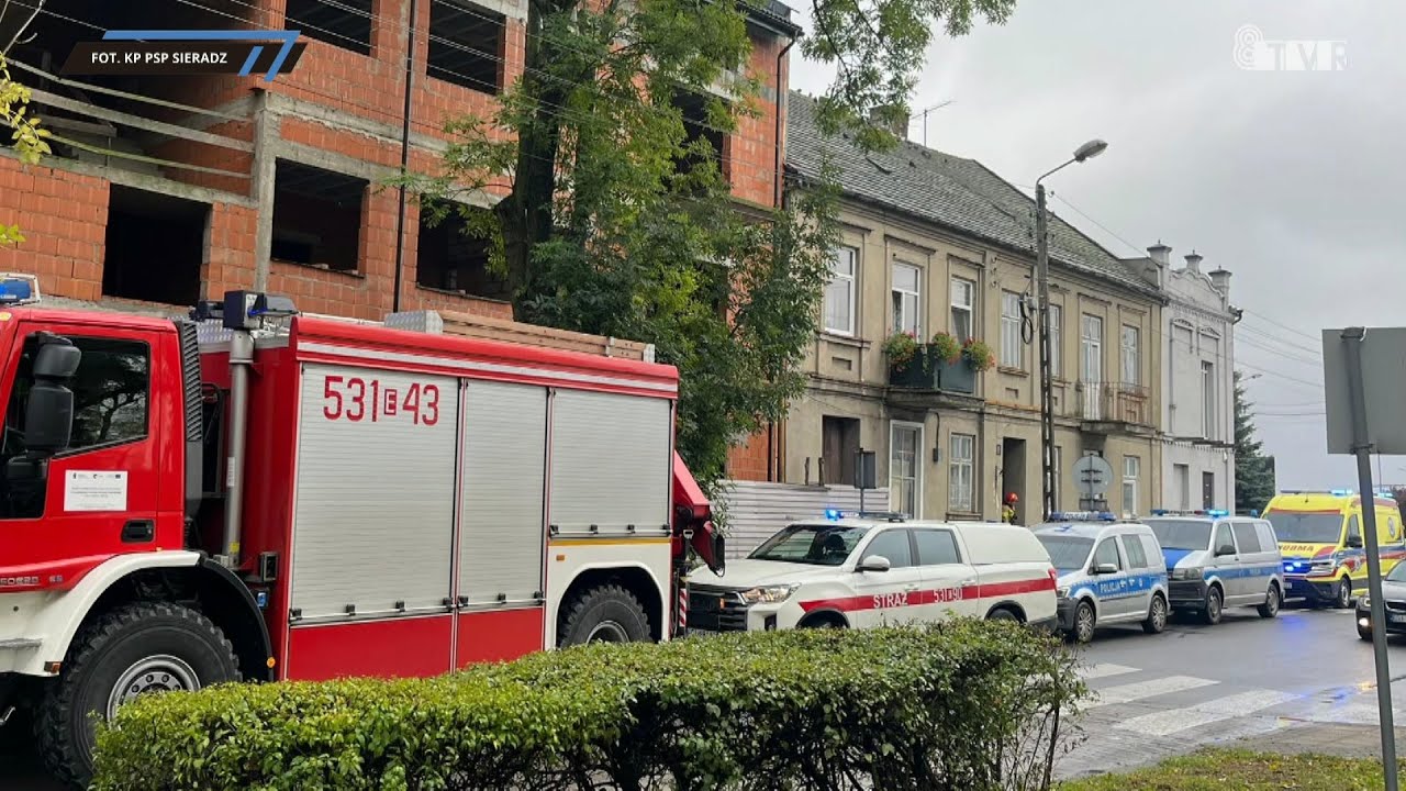 Tragedia na ul. Kolejowej w Sieradzu