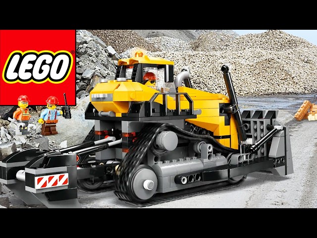 Vídeo relacionado con LEGO City Buldócer Amarillo - Vehículo de Obra de Juguete para Construir - 3 Minifiguras, Walkie-Talkie, Herramientas y Señales de Tráfico - Regalo de Cumpleaños para Niños de 8+ Años 60466