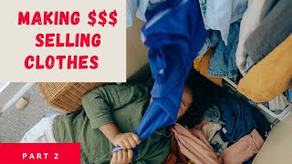 Selling your Clothes Online | Quick and Easy | ASOS, Mercari, Etsy, Facebook Marketplace pt 2