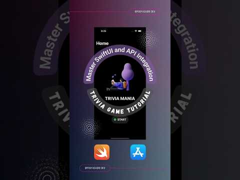 SwiftUI Trivia Game with API-integration Tutorial #shorts | link in the description