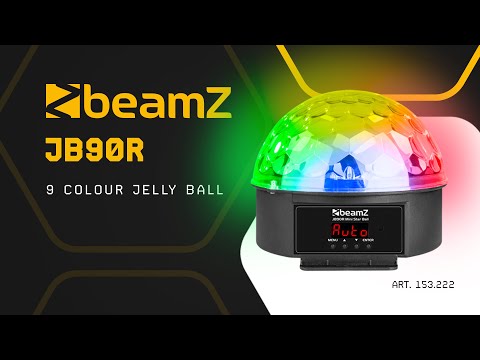 BeamZ JB90R Mini Star Ball jeu de lumière LED avec DMX