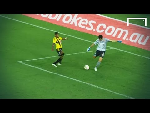 Cunningham scores a bizarre goal