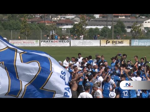 UNIÃO SPORT CLUBE DE PAREDES SOBE À LIGA 3 #DESPORTO