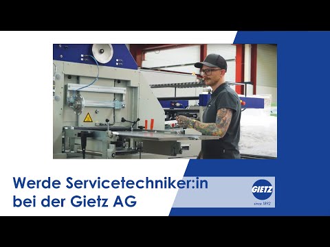 Werde Servicetechniker:in bei der Gietz AG