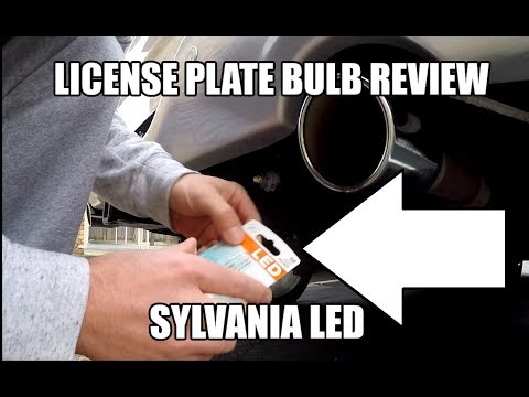 Dodge RAM LED License Plate Bulb - Sylvania Bulb CANBUS FAIL