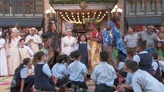 Lea Salonga, the cast of 'Once On This Island' perform at Macy's Thanksgiving Day 2017