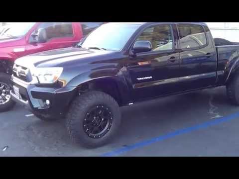 Toyota Tacoma Pre Runner with Bilstein shocks Pro Comp Wheels