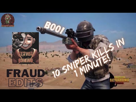 10 Sniper kills in 1 minute | Fraud x Fervor | Sniper Montage