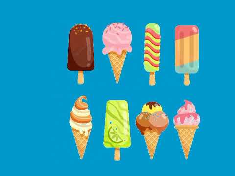 (For @ReeceBackFromYearAgo) Sesame Street Swedish Number: 8 Ice Creams