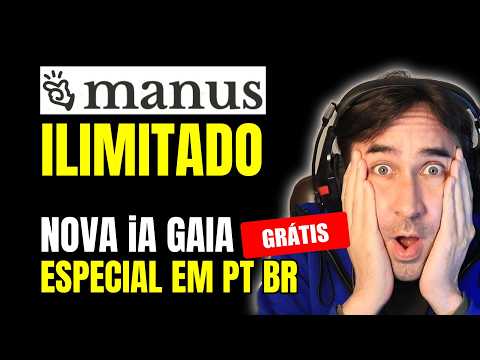 MANUS Agora SEM LIMITES, NOVO Modelo GAIA em Português BR e Bob no TDC Floripa na Trilha de iA Gen