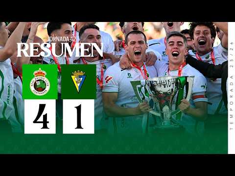 Real Racing Club de Santander 4-1 Cádiz Club de Fútbol 