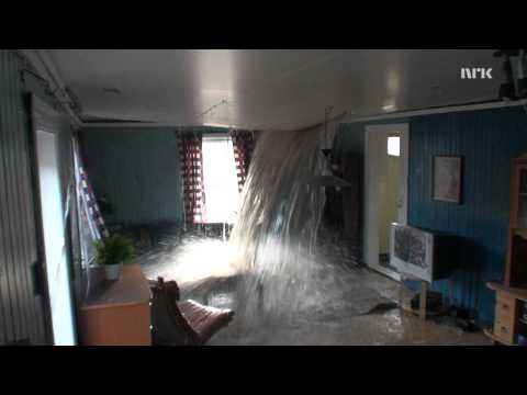 Ikke gjør dette hjemme: Her kollapser gulvet