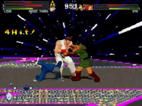 SS MUGEN - Link's and Tohno's initiation to Team InsanePower