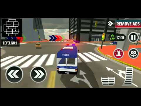 ✅Policeman Ambulance Van Driving - 911 Emergency Rescue Driving Simulator - Android Gameplay #1