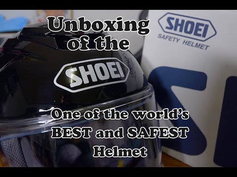 Unboxing One of the World's Best Helmet : Shoei GT - Air 2