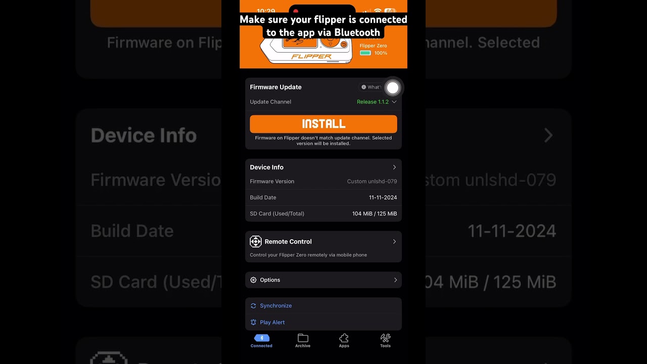 Flipper Zero How to Download Apps on Flipper Through App #flipperzerohacking  #flipperzero #howto