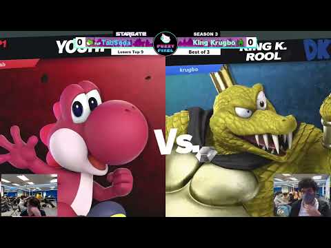 TabSoda (Yoshi) vs Krugbo (King K. Rool) -  Losers Top 8 - Stargate #29