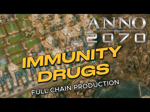 Anno 2070 (4K) - 3 tips to tech immunity drugs (day 290)