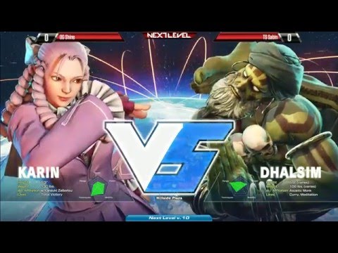SF5 @ NLBC v.10 - OG Shine (Karin) vs TS Sabin (Dhalsim) [720P/60FPS]