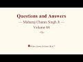 Questions And Answers Maharaj Charan Singh Ji Volume 68 RSSB