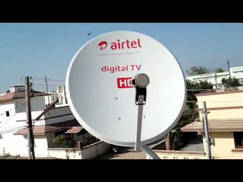Airtel Digital Dish TV HD Setting