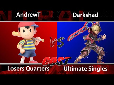 COST 2019 Ultimate Singles - Losers Quarters: AndrewT (Ness) vs Darkshad (Shulk)
