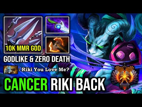 CANCER RIKI IS BACK Super Scary Crazy Backstab DMG 100% Counter PL Hunting Everyone DotA 2