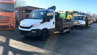 Pārdošana IVECO Daily 70C17 HMF 635 Kran bis 11 Meter bortu kravas automašīnas < 3.5t - Attēls 4 | Autoline LV IVECO Daily 70C17 HMF 635 Kran bis 11 Meter bortu kravas automašīna < 3.5t | Attēls 4 - Autoline